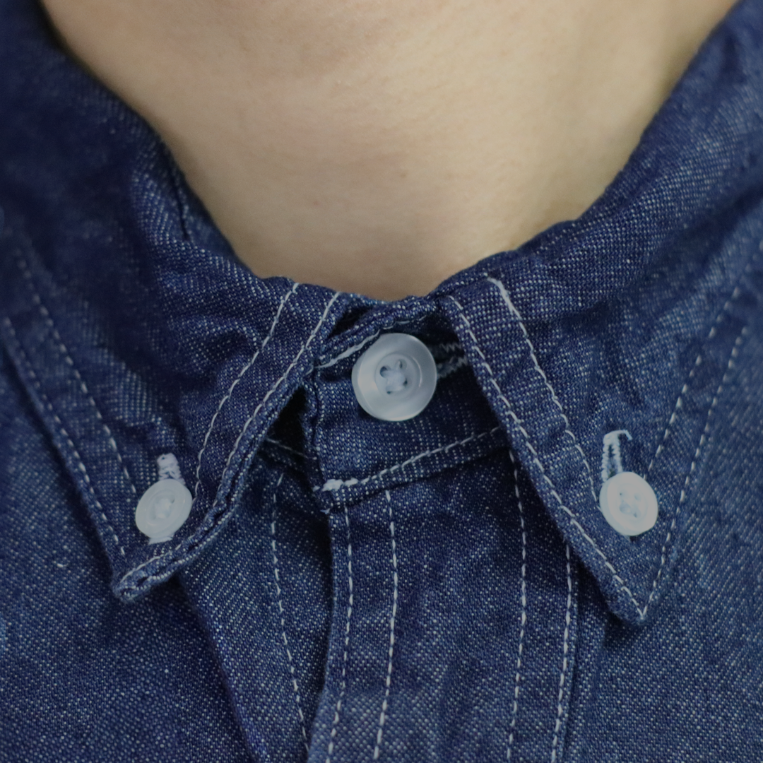Camisa de mezclilla con reflejante mod. CAM-MEZ-REF marca LICA