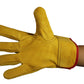 Guante mixto de piel y carnaza modelo A184RG marca LICA