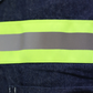 Camisa de mezclilla con reflejante mod. CAM-MEZ-REF marca LICA