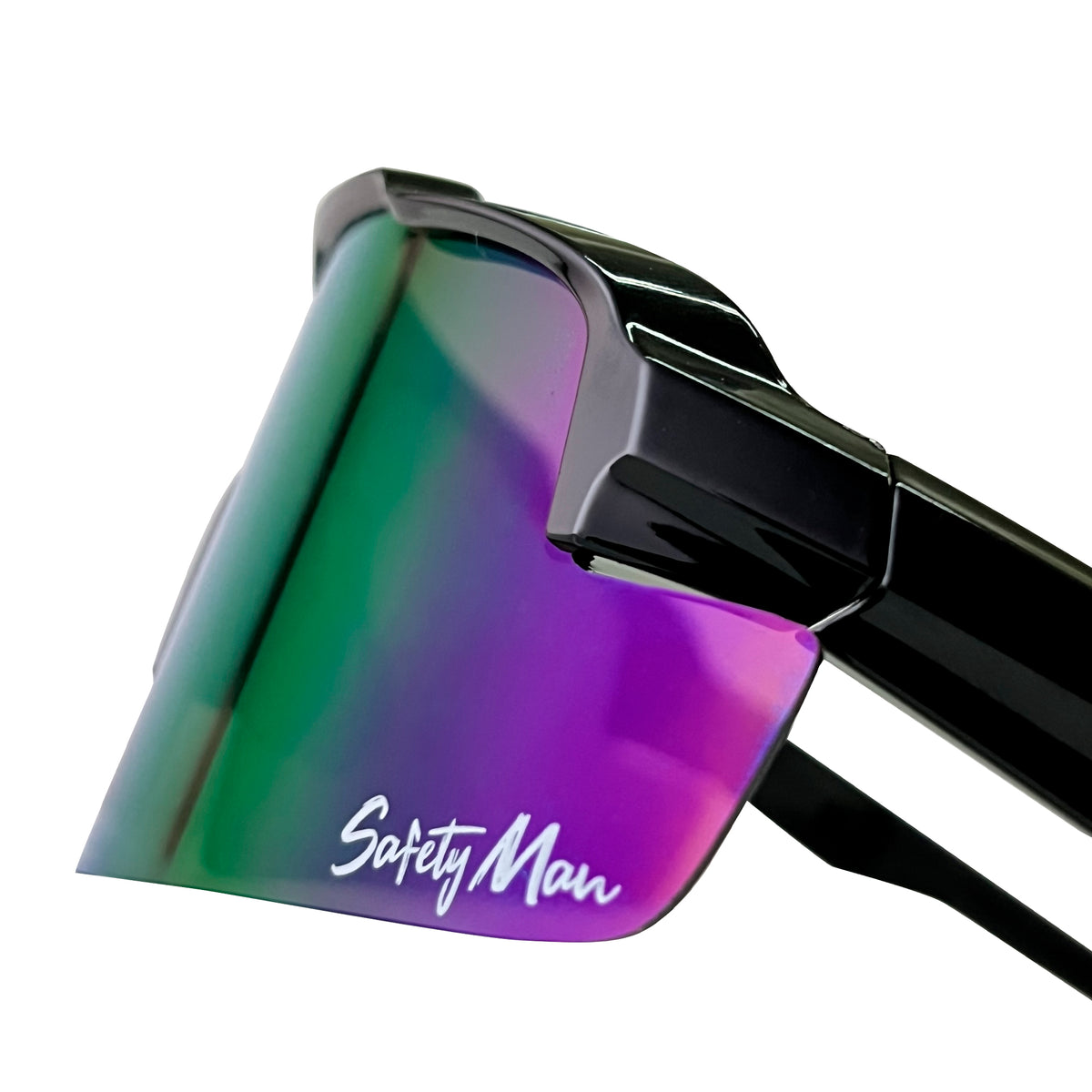 Lentes de seguridad con mica azul REVO mod. RUNNER-SM-AZ marca Safety Man
