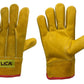 Guante mixto de piel y carnaza modelo A184RG marca LICA