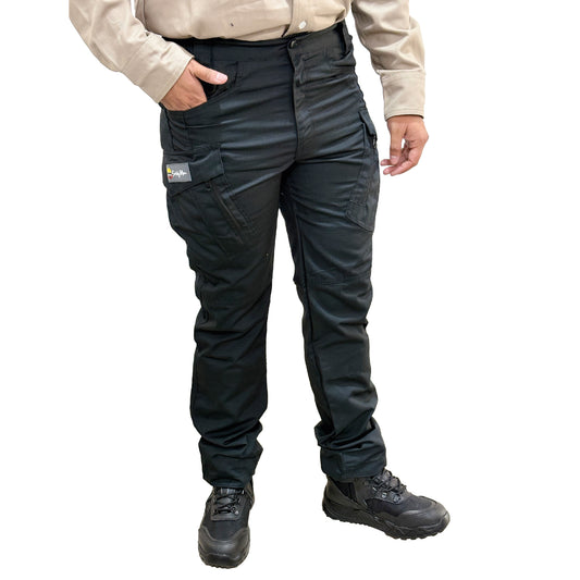 Pantalón táctico color negro marca Safety Man