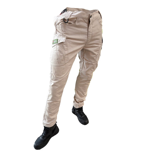 Pantalón táctico color caqui marca Safety Man