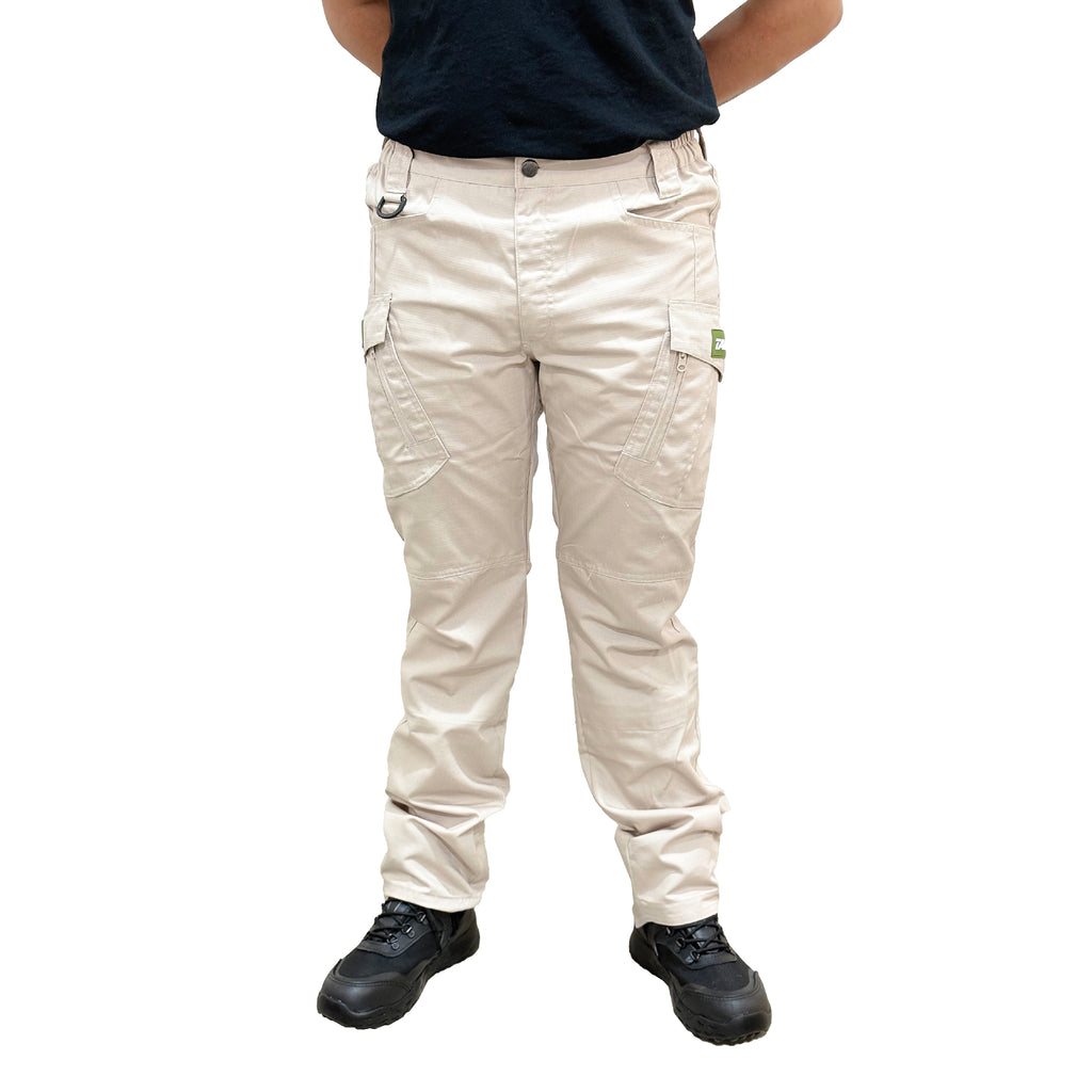 Pantalón táctico color caqui marca Safety Man