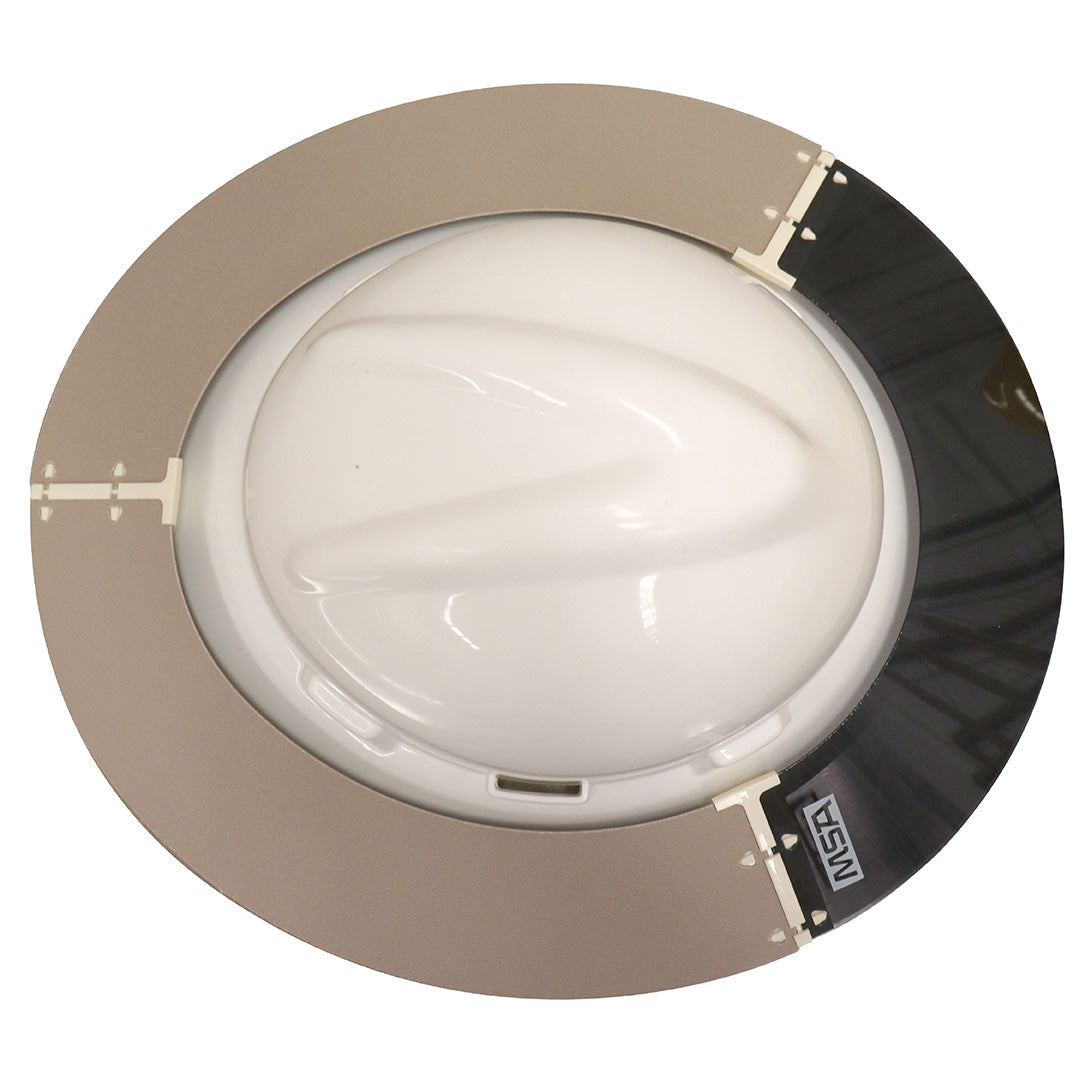 Visera de protección solar para casco marca MSA