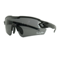 Lentes de seguridad con mica negra mod. TACTIC-SM-N marca Safety Man