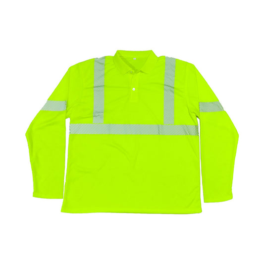 Camisa alta visibilidad manga larga reflejante mod. POLOHV marca LICA