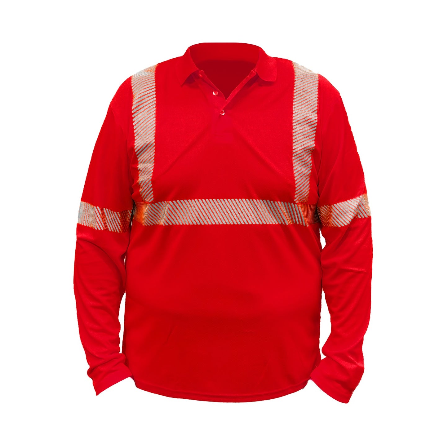 Camisa alta visibilidad manga larga reflejante mod. POLOHV marca LICA