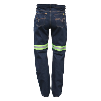 Pantalón de mezclilla con reflejante mod. PANT-DENIM-R marca LICA