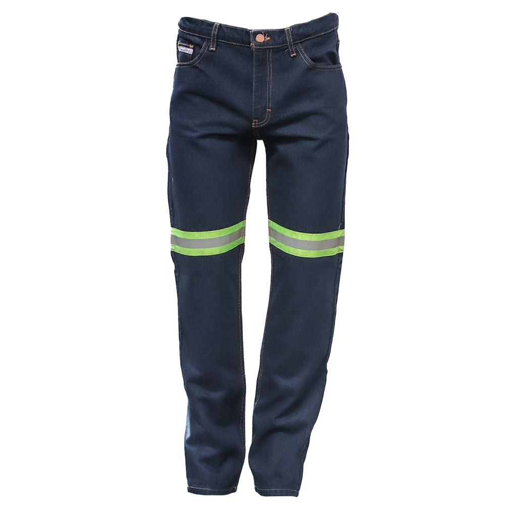Pantalón de mezclilla con reflejante – Safety Depot Mx
