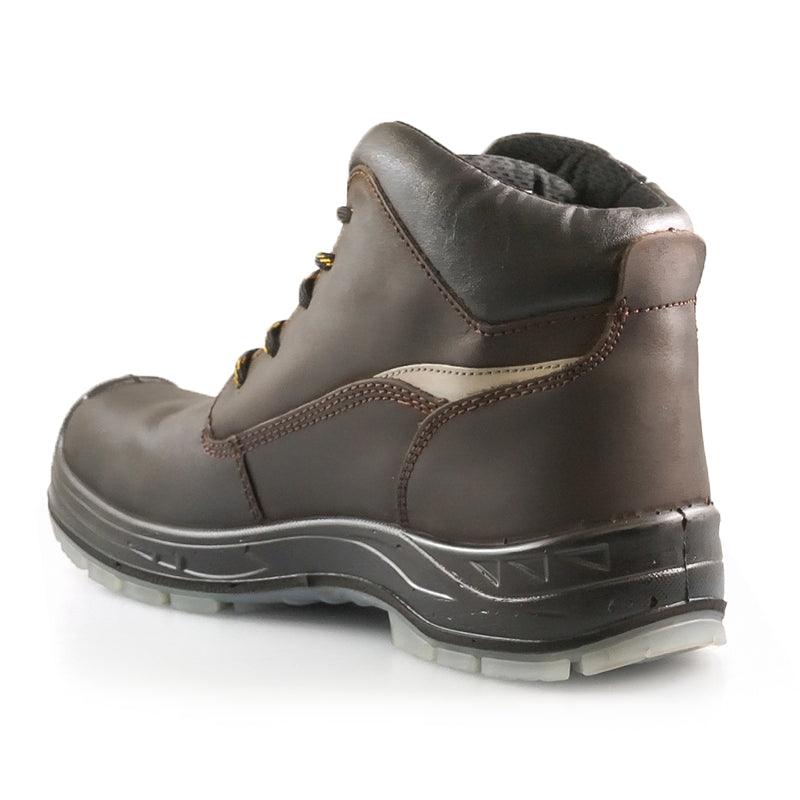Bota para Trabajo con Casquillo Mod. 107Café - Safety Depot Mx