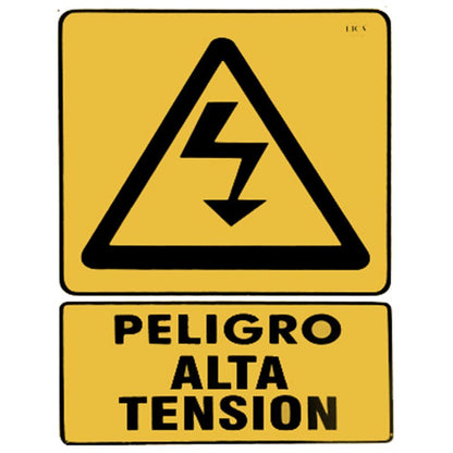 Cartel "peligro alta tensión" - Safety Depot Mx