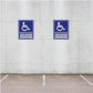 Cartel "exclusivo para discapacitados" - Safety Depot Mx