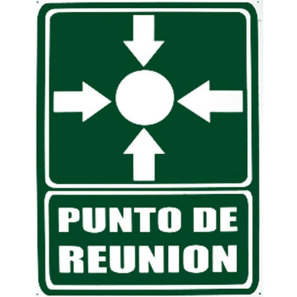 Cartel "punto de reunión" - Safety Depot Mx
