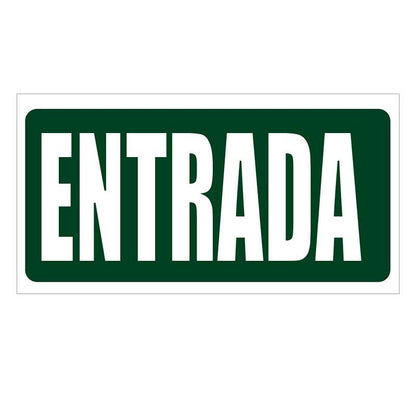Cartel "entrada" - Safety Depot Mx