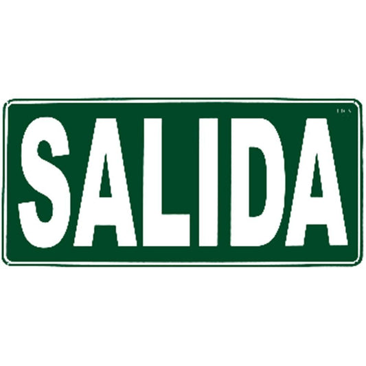 Cartel "salida" - Safety Depot Mx