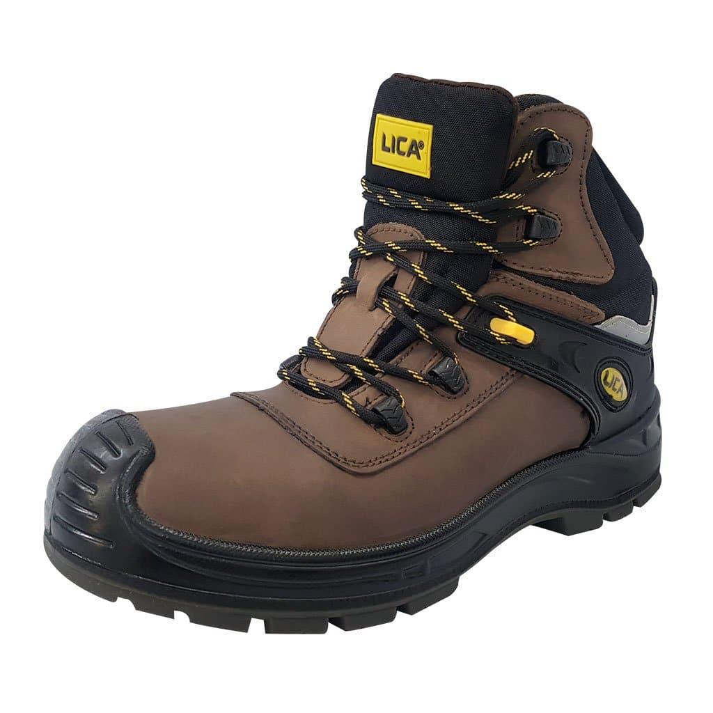 Bota de seguridad con puntera dieléctrica marca LICA 111C - Safety Depot Mx