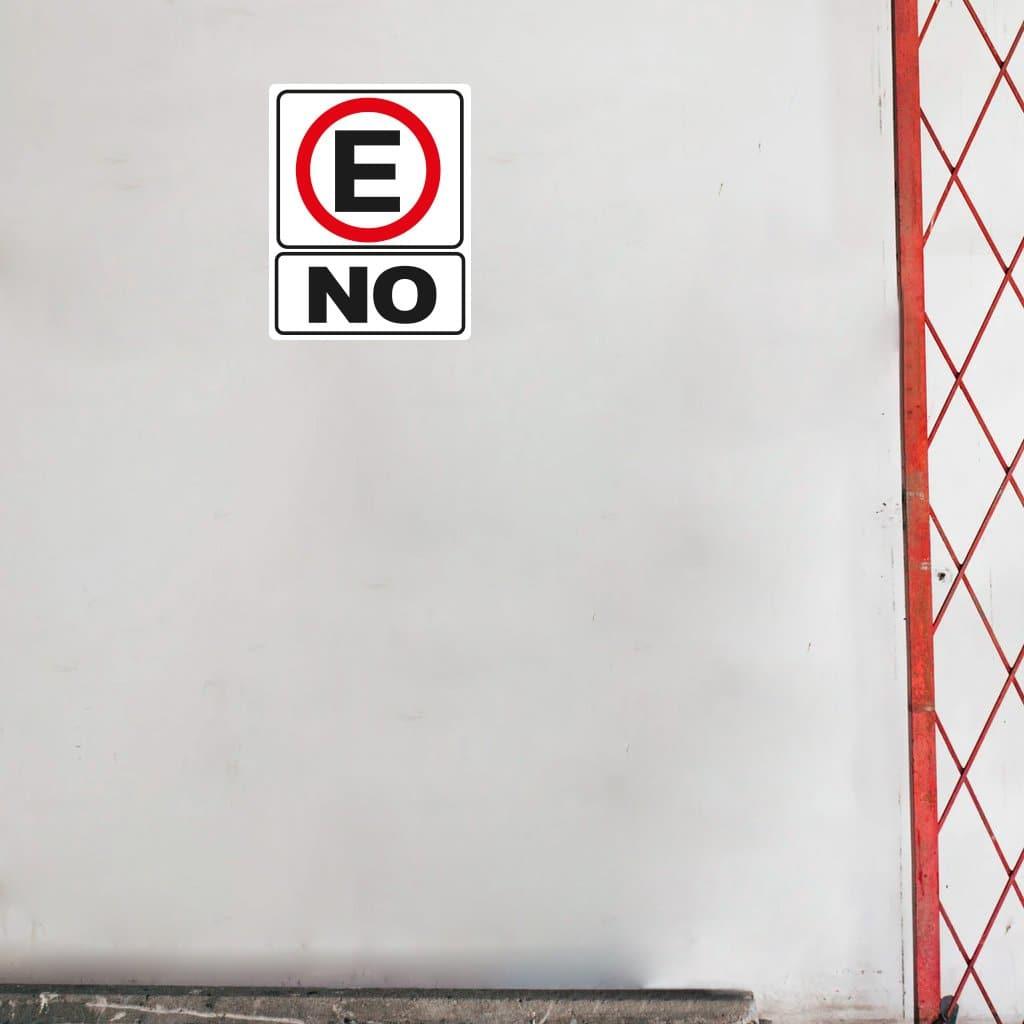 Cartel No estacionarse - Safety Depot Mx