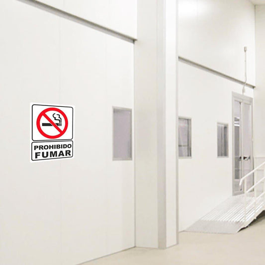 Cartel "prohibido fumar" - Safety Depot Mx