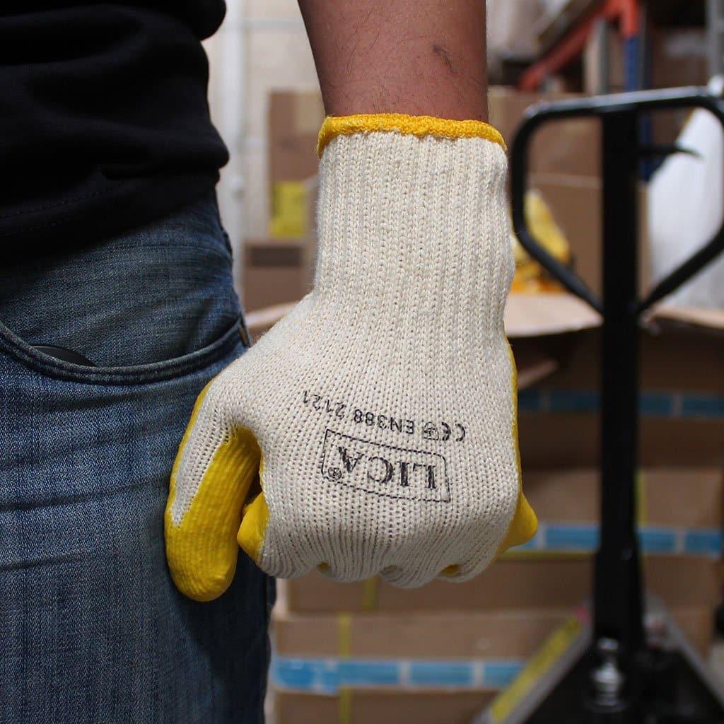 Guante Japonés con Latex en la Palma. Mod. GLRL-10 - Safety Depot Mx