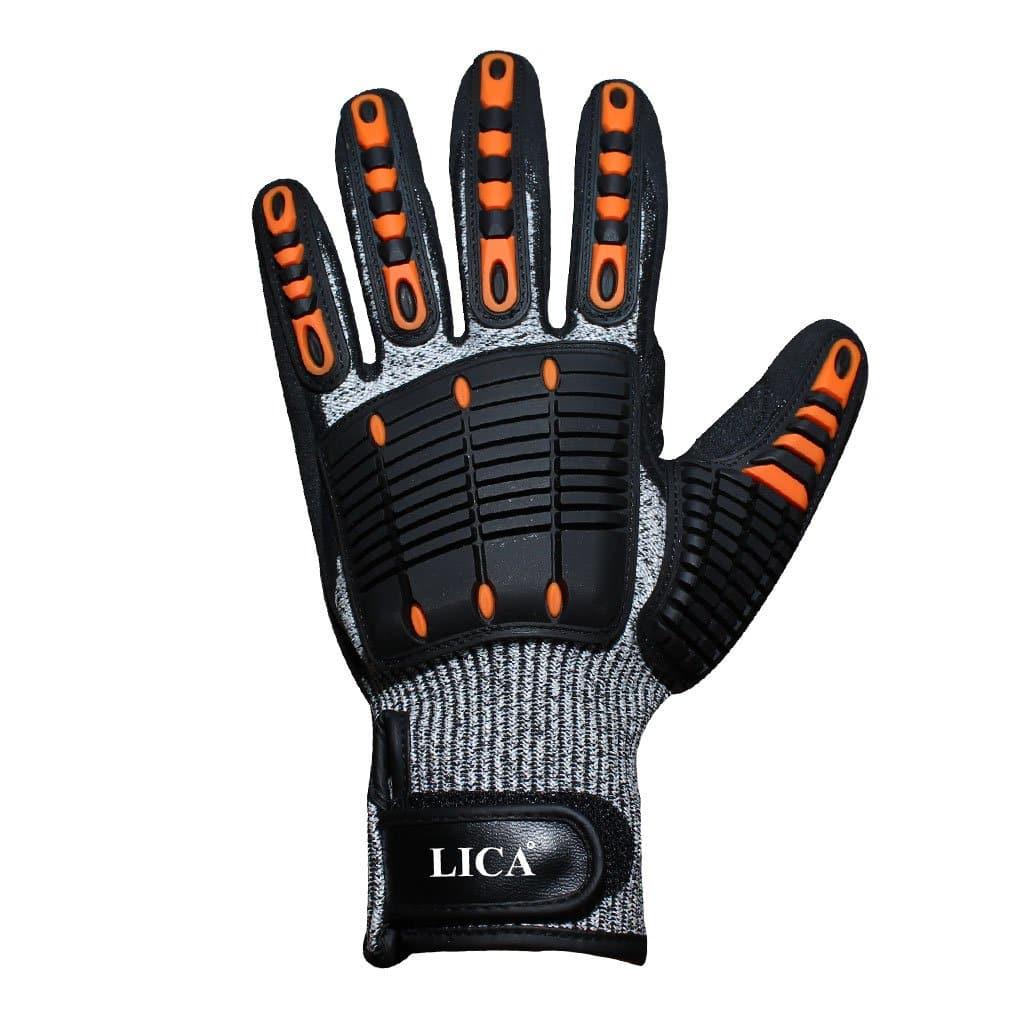 Guante Anti vibración y anti impacto GLANTIB10 - Safety Depot Mx