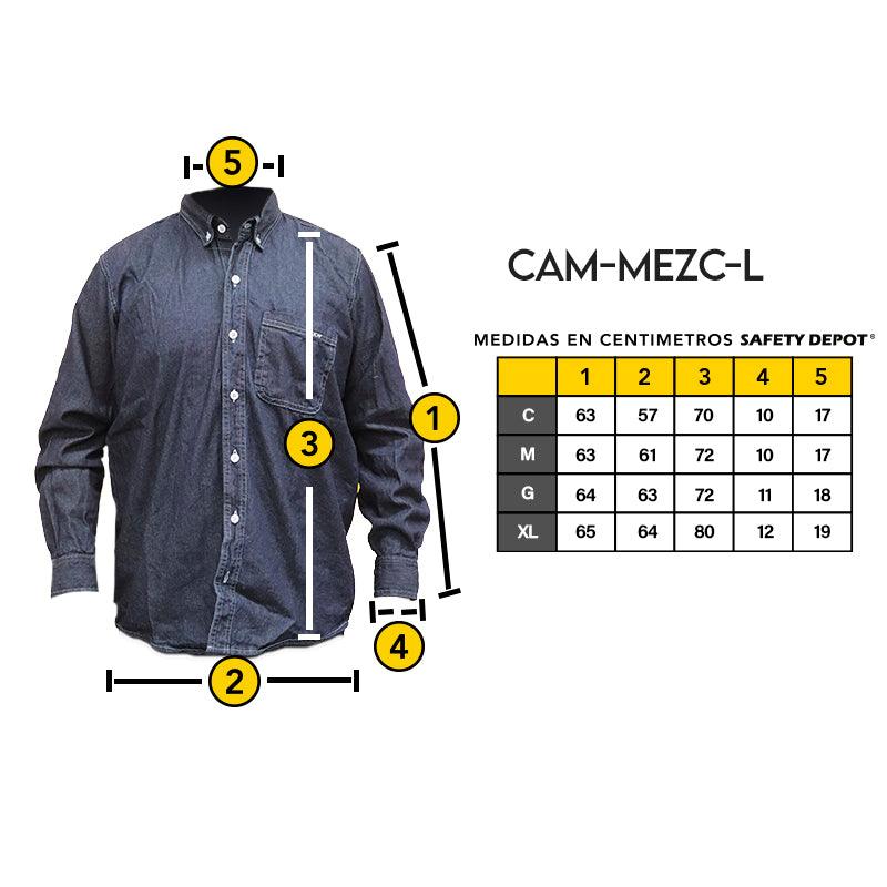 Camisa de Mezclilla - Safety Depot Mx