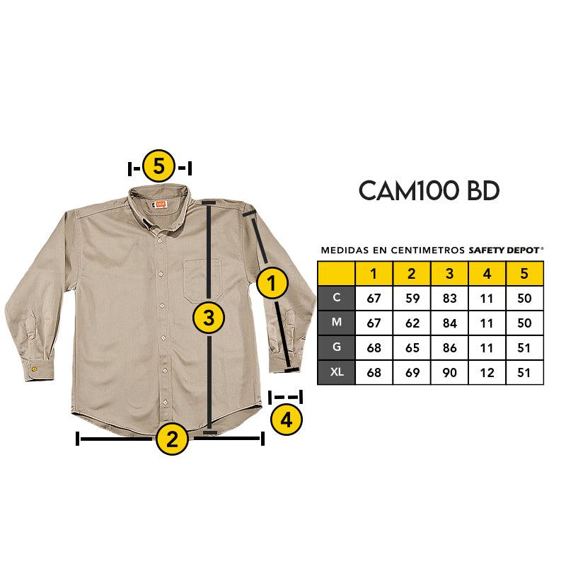 Camisa de Algodón. - Safety Depot Mx