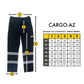 Pantalón cargo azul con reflejante mod. CARGO-AZ  marca LICA