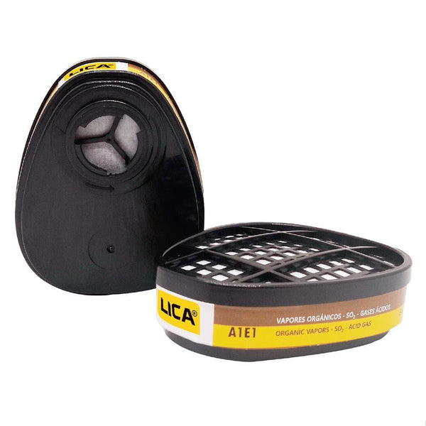 Cartucho con filtro para vapor orgánico y gas ácido. - Safety Depot Mx