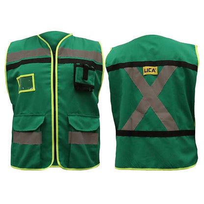 Chaleco Rescatista con Reflejante Mod. CLR-5000 - Safety Depot Mx