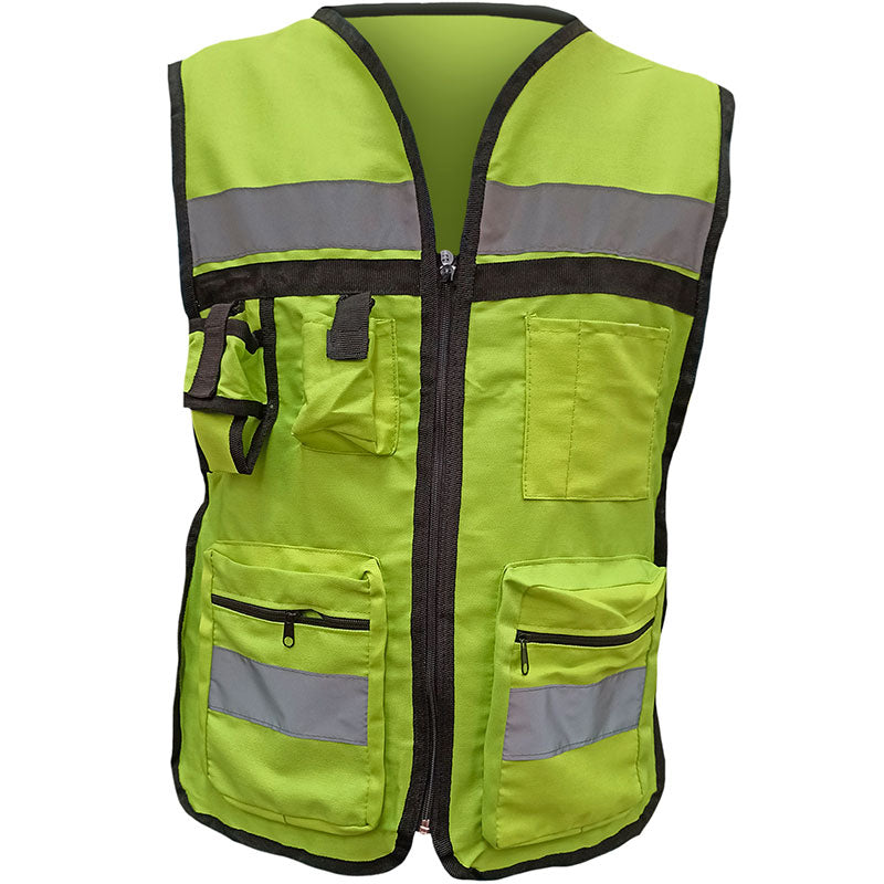 Chaleco brigadista con reflejante modelo CTB100 marca LICA