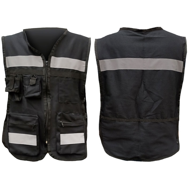 Chaleco brigadista con reflejante modelo CTB100 marca LICA
