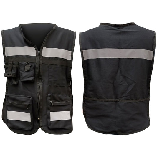 Chaleco brigadista con reflejante modelo CTB100 marca LICA