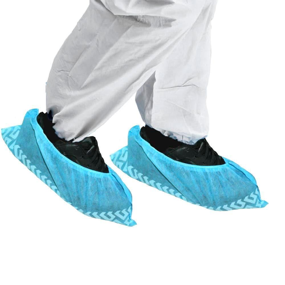 Cubre zapato antiderrapante desechable CUB ZAP ANTI 50 piezas - Safety Depot Mx
