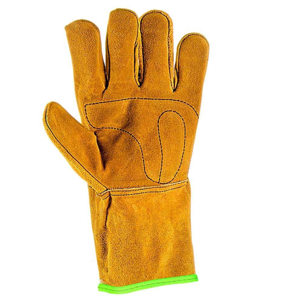 Guante de carnaza largo. Mod. GCL - Safety Depot Mx