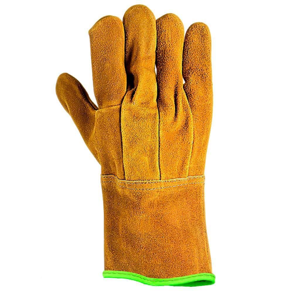 Guante de carnaza largo. Mod. GCL - Safety Depot Mx