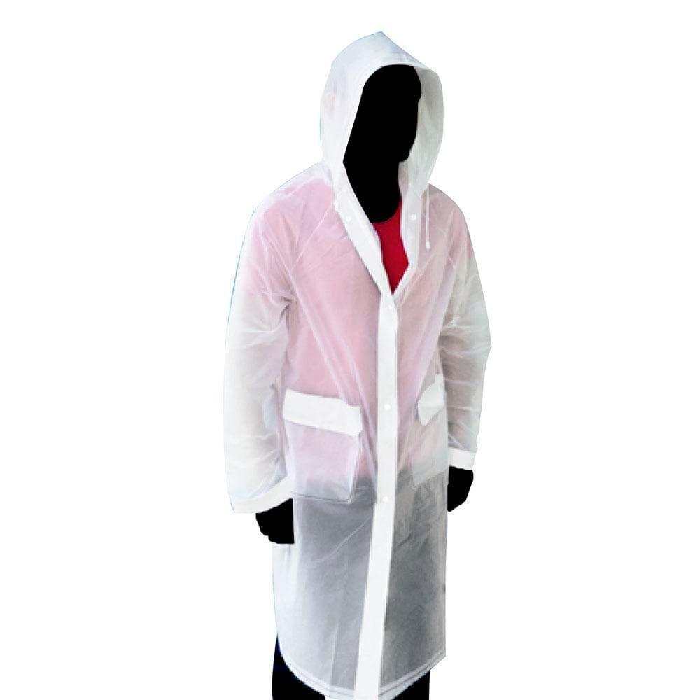 Impermeable Mod. GIL TRANSPARENT-L Marca LICA – Safety Depot Mx