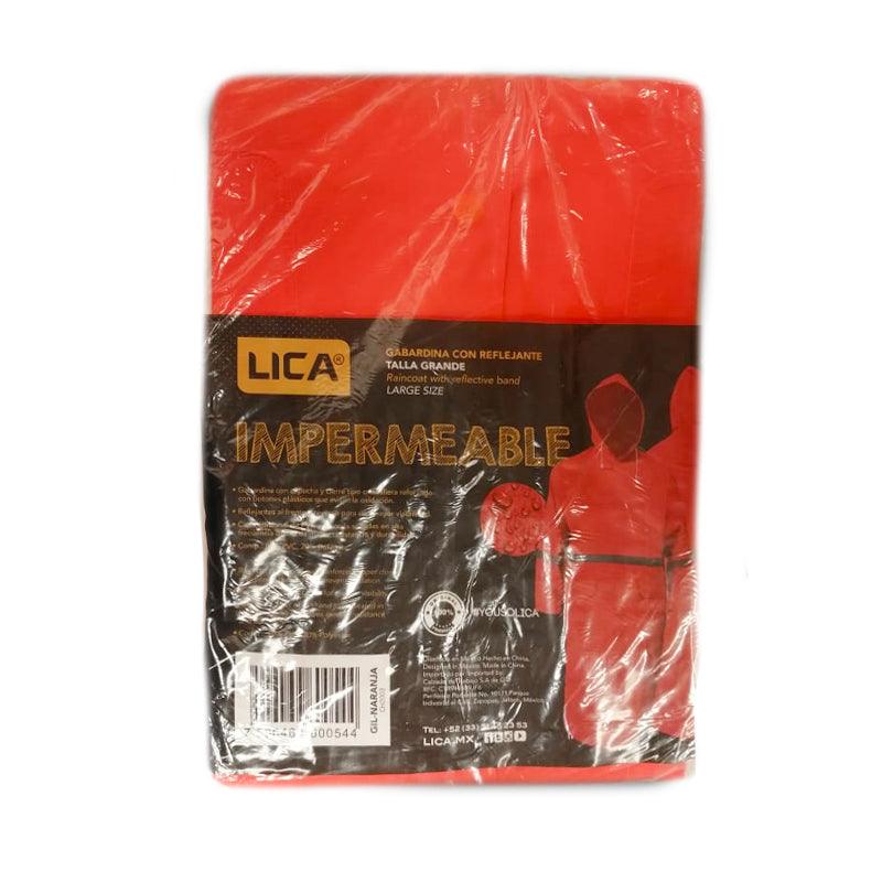Gabardina impermeable con capucha - Safety Depot Mx