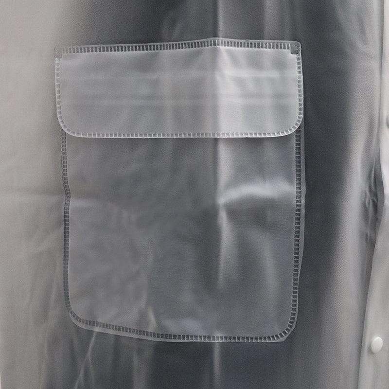 Impermeable Transparente. Mod. GIL TRANSPARENT-L - Safety Depot Mx