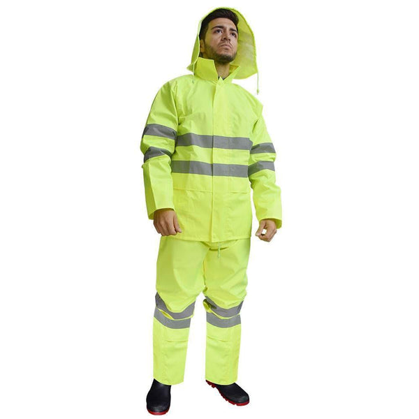Impermeable de dos Piezas Mod. JSPHV-L - Safety Depot Mx