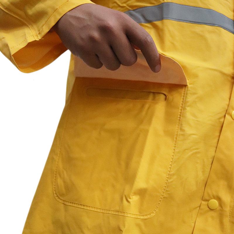 Impermeable de dos piezas con reflejante Mod. JSPIL - Safety Depot Mx