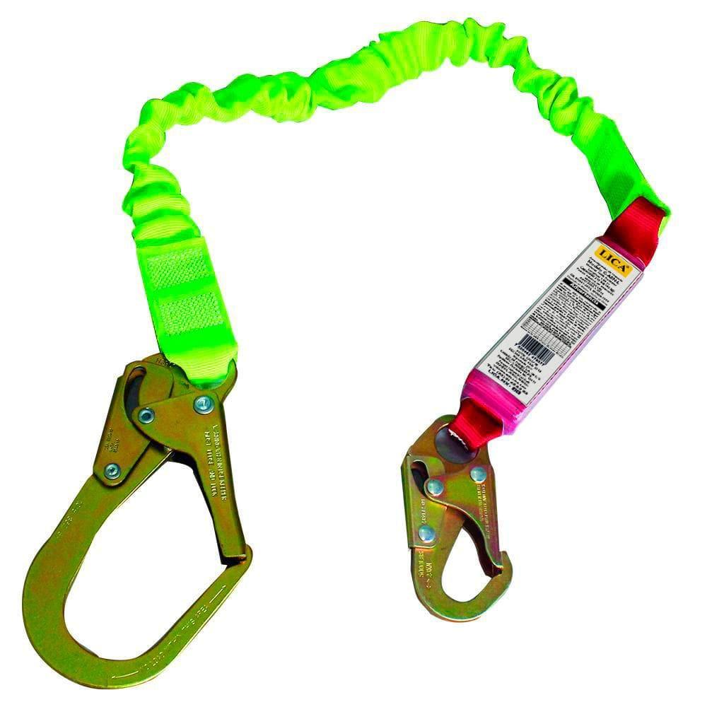 Línea de Vida con Banda Elástica y Gancho LVB-1GG - Safety Depot Mx