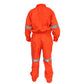 Overol naranja manga larga con reflejantes - Safety Depot Mx