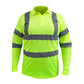 Camisa Alta Visibilidad Dri-Fit Manga Larga Reflejante - Safety Depot Mx