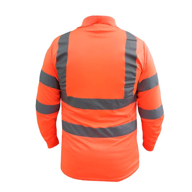 Camisa Alta Visibilidad Dri-Fit Manga Larga Reflejante - Safety Depot Mx