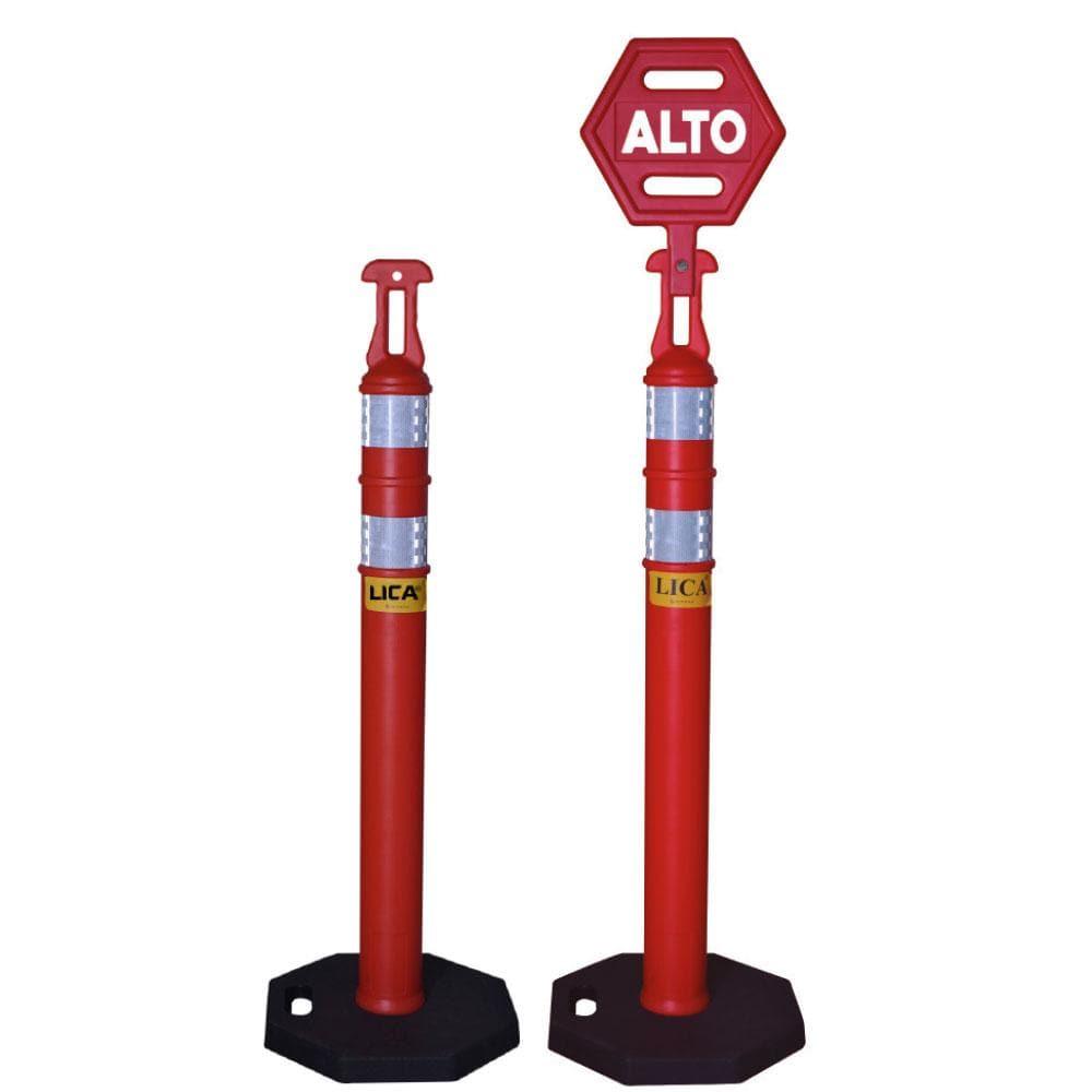 Poste para señal de ALTO - Safety Depot Mx