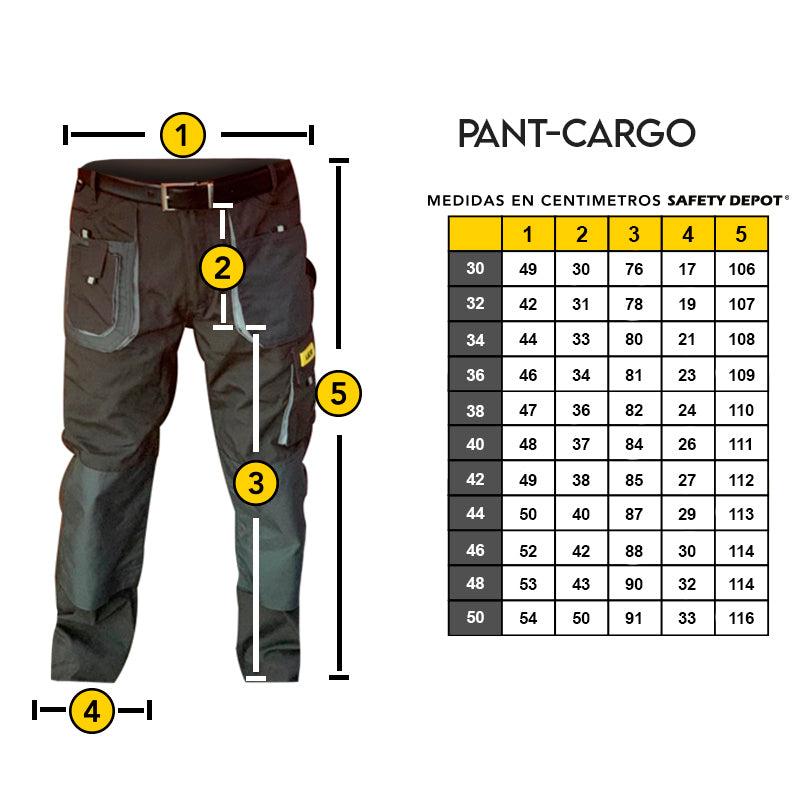 Pantalón Cargo de trabajo Marca LICA – Safety Depot Mx