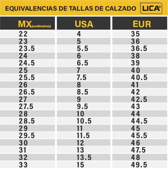 Bota Mod. 123 marca LICA Safety Depot Mx