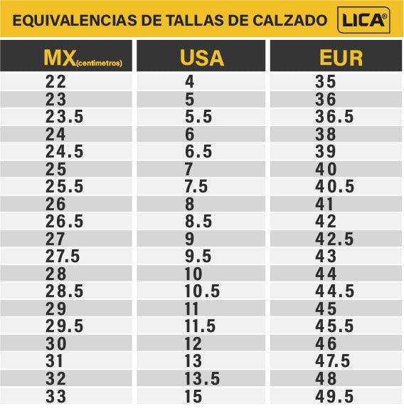 Bota Industrial Tipo Petrolera marca LICA 790 - Safety Depot Mx
